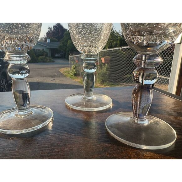 Margarita bubble glasses set of 3 - Picture 2 of 7